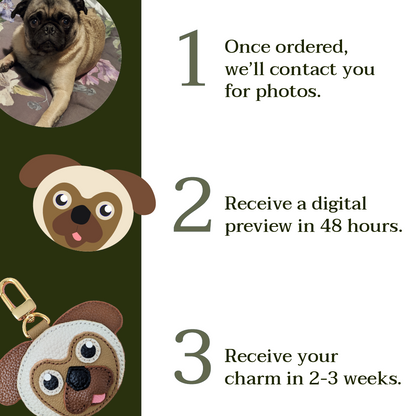 CUSTOM Pet Bag Charm