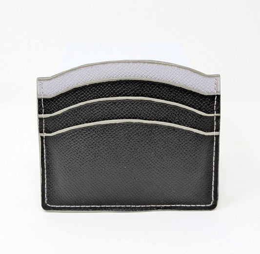 ColorPop Handmade Black Leather Cardholder